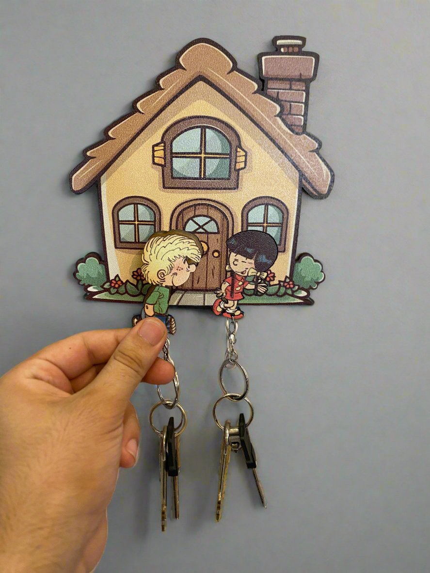 Cedric and  Chan keychain holders