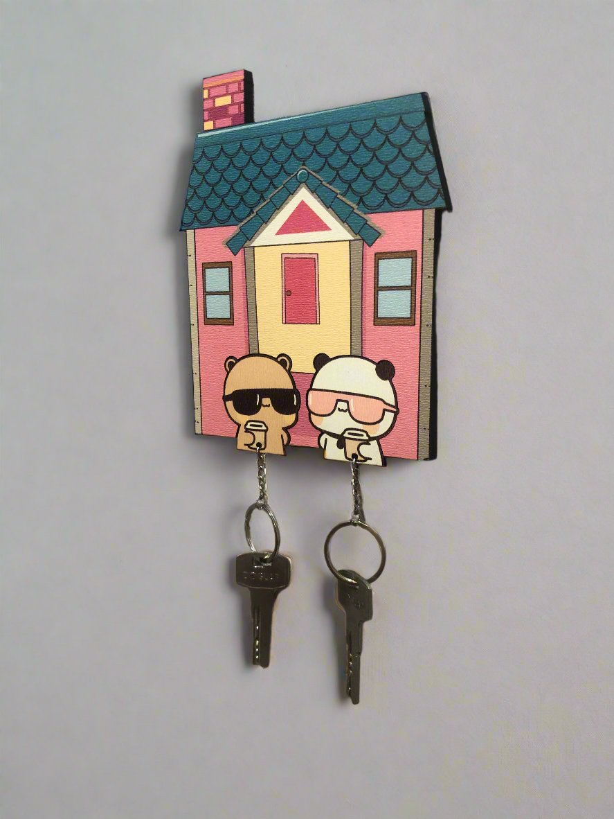 dudu bubu keychain holder