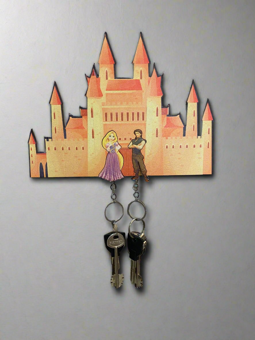 Rapunzel and Flynn Handmade Keychain Holders - TAXTACAR