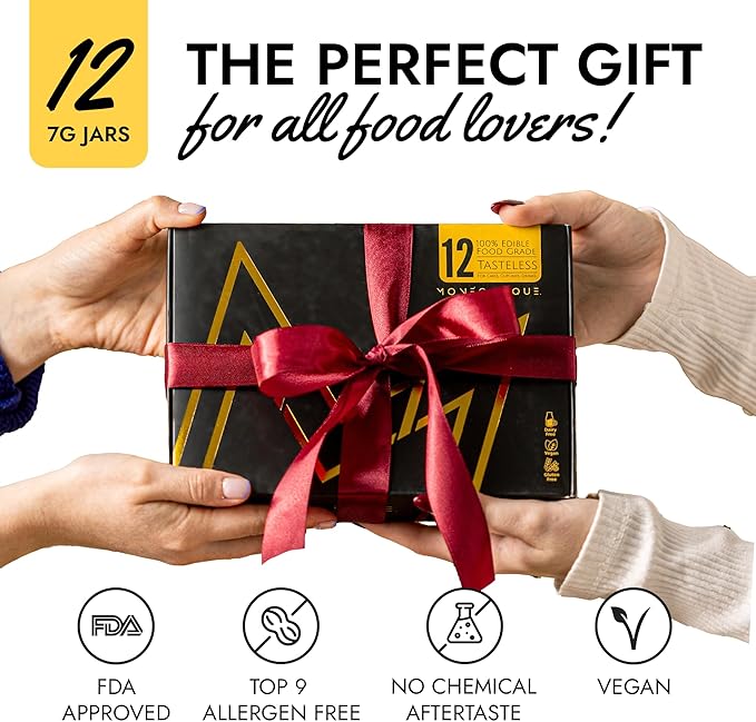 Edible Luster Dust Glitter Set 12pcs