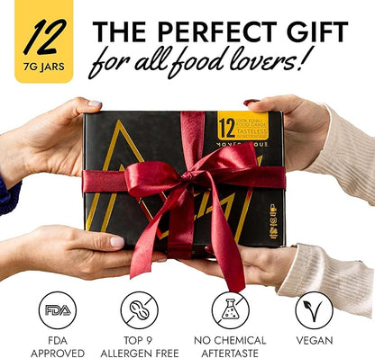 Edible Luster Dust Glitter Set 12pcs